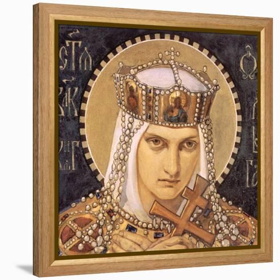 Saint Olga, Princess of Kiev, Second Half of the 19th C-Nikolai Alexandrovich Bruni-Framed Premier Image Canvas