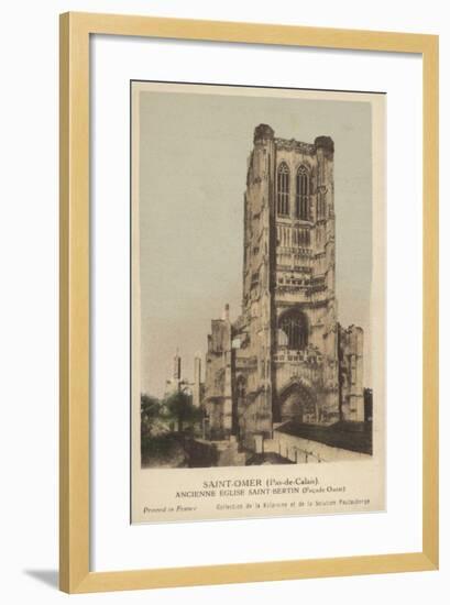 Saint Omer, Ancienne Eglise Saint Bertin-null-Framed Giclee Print