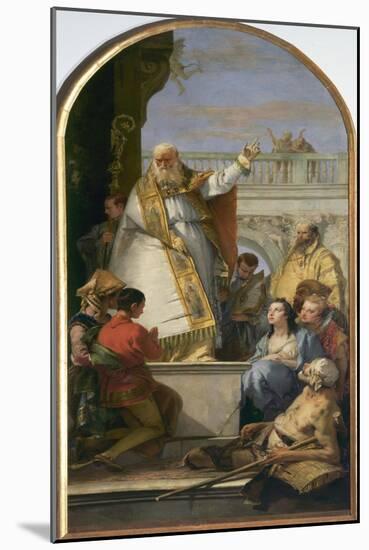 Saint Patrick, Bishop of Ireland-Giovanni Battista Tiepolo-Mounted Giclee Print