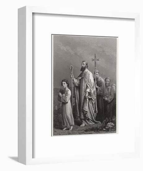 Saint Patrick Going to Tara Ireland-null-Framed Photographic Print