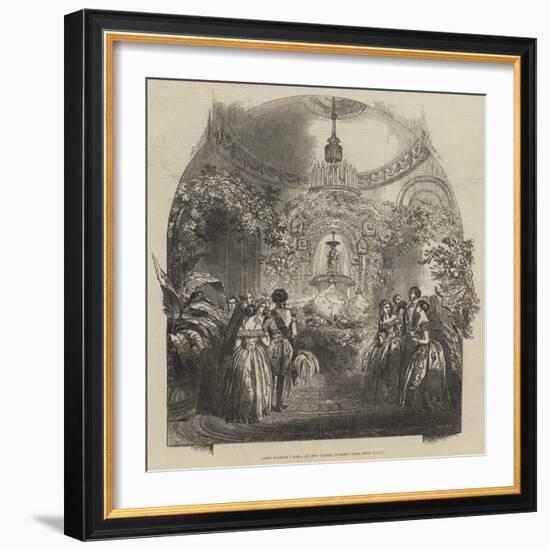 Saint Patrick's Ball, at the Castle, Dublin-null-Framed Giclee Print