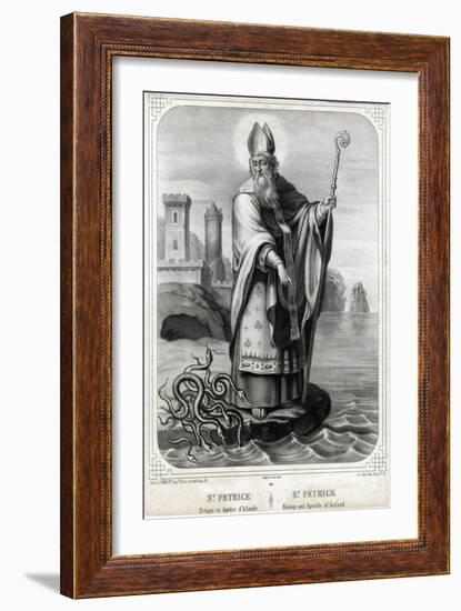 Saint Patrick-null-Framed Premium Giclee Print