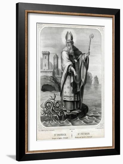 Saint Patrick-null-Framed Premium Giclee Print