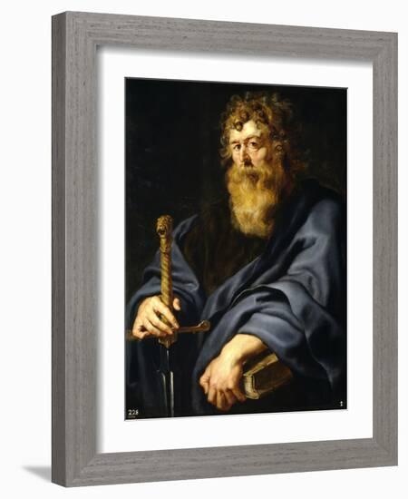 Saint Paul, 1610-1612-Peter Paul Rubens-Framed Giclee Print