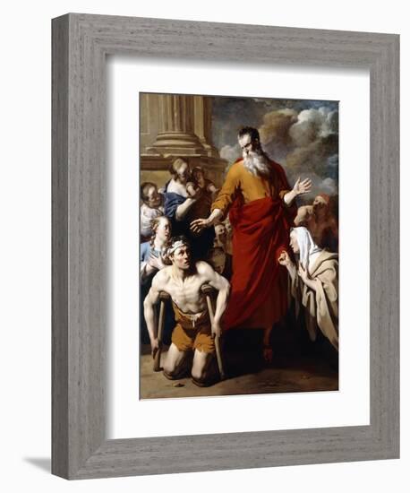 Saint Paul Healing the Sick at Lystra-Karel Dujardin-Framed Giclee Print