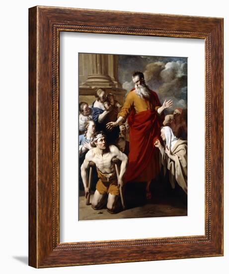 Saint Paul Healing the Sick at Lystra-Karel Dujardin-Framed Giclee Print