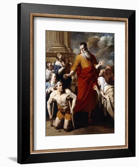 Saint Paul Healing the Sick at Lystra-Karel Dujardin-Framed Giclee Print