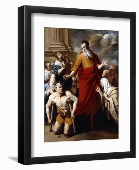 Saint Paul Healing the Sick at Lystra-Karel Dujardin-Framed Giclee Print