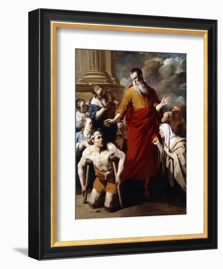 Saint Paul Healing the Sick at Lystra-Karel Dujardin-Framed Giclee Print