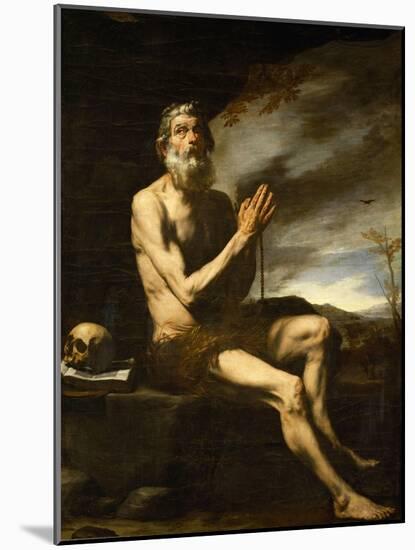 Saint Paul Hermit-Jusepe de Ribera-Mounted Giclee Print