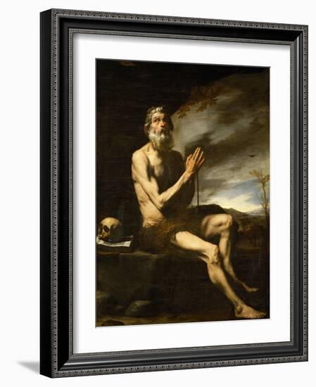 Saint Paul Hermit-Jusepe de Ribera-Framed Giclee Print