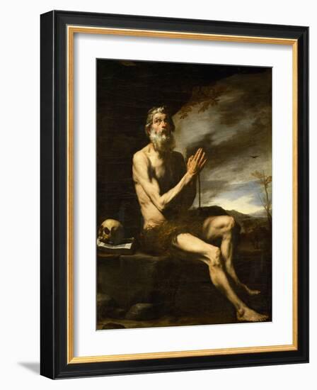 Saint Paul Hermit-Jusepe de Ribera-Framed Giclee Print