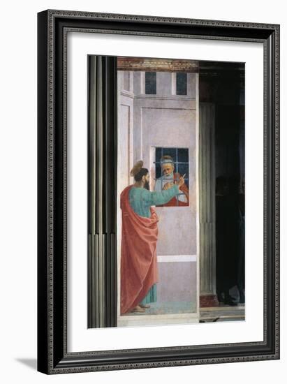 Saint Paul Visiting Saint Peter in Prison, 1485-Filippino Lippi-Framed Giclee Print