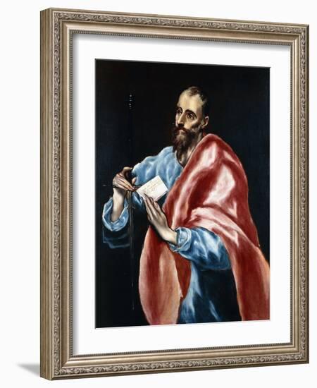 Saint Paul-El Greco-Framed Giclee Print