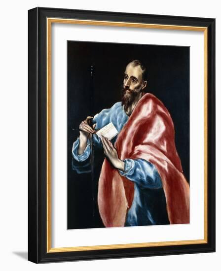 Saint Paul-El Greco-Framed Giclee Print