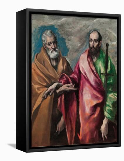 Saint Peter and Saint Paul-El Greco-Framed Premier Image Canvas