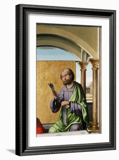 Saint Peter, C.1495-Pedro Berruguete-Framed Giclee Print