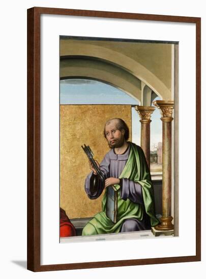 Saint Peter, C.1495-Pedro Berruguete-Framed Giclee Print