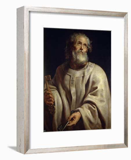 Saint Peter, c. 1611-Peter Paul Rubens-Framed Giclee Print