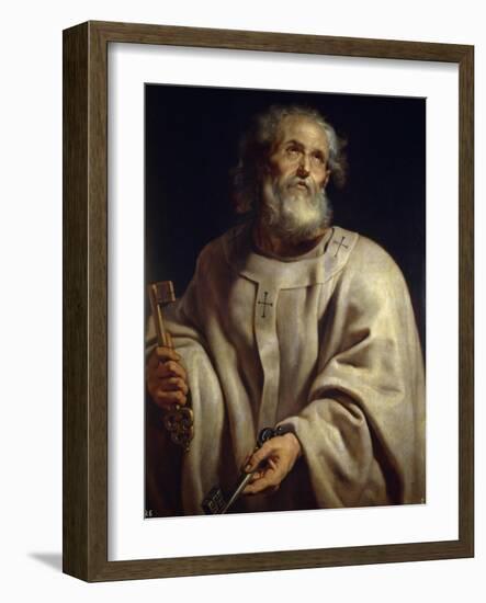 Saint Peter, c. 1611-Peter Paul Rubens-Framed Giclee Print