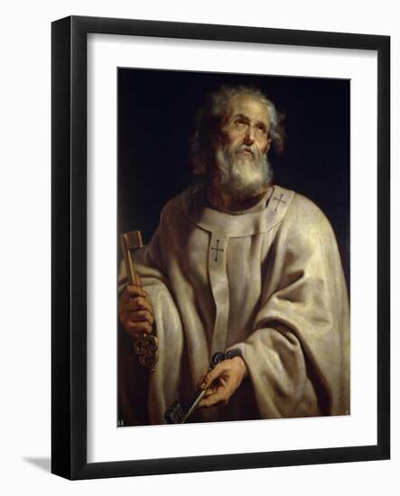 Saint Peter, c. 1611-Peter Paul Rubens-Framed Giclee Print