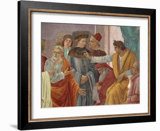 Saint Peter Confronts Simon Magus before Nero-Filippo Brunelleschi-Framed Giclee Print