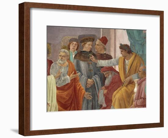 Saint Peter Confronts Simon Magus before Nero-Filippo Brunelleschi-Framed Giclee Print