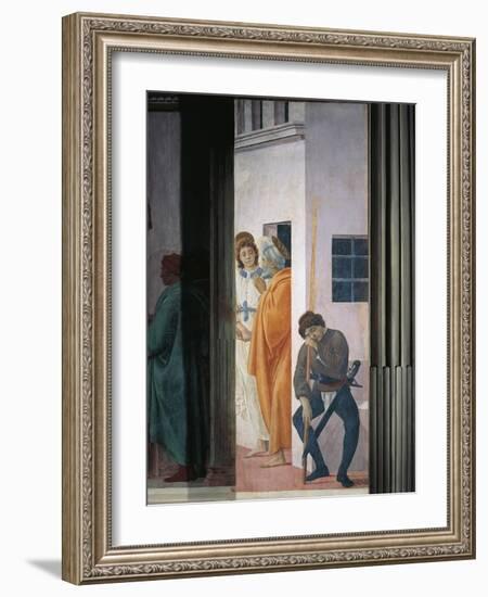 Saint Peter Freed from Prison-Filippino Lippi-Framed Giclee Print