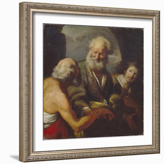 Saint Peter Healing a Paralytic-Bernardo Strozzi-Framed Giclee Print