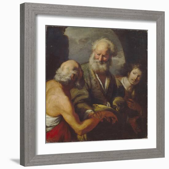 Saint Peter Healing a Paralytic-Bernardo Strozzi-Framed Giclee Print