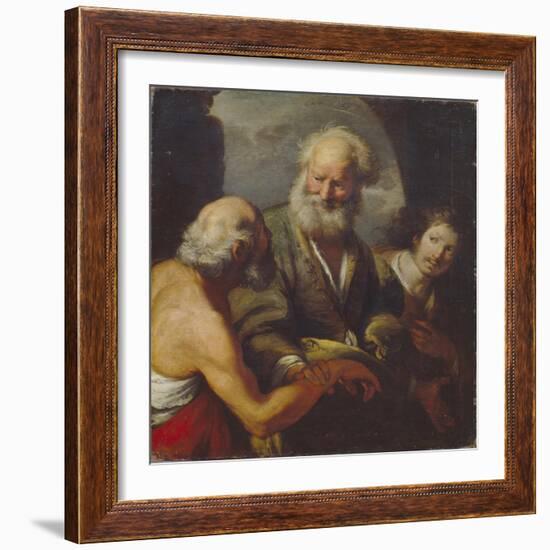 Saint Peter Healing a Paralytic-Bernardo Strozzi-Framed Giclee Print