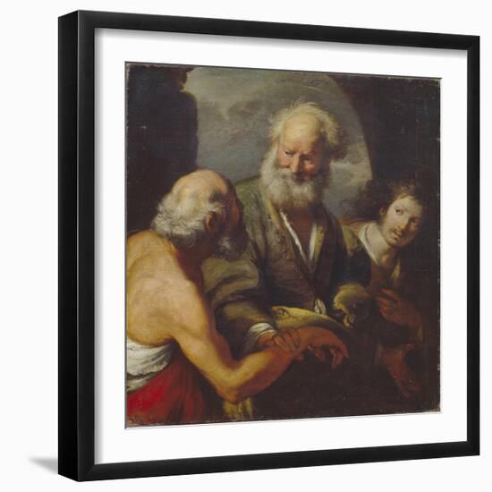 Saint Peter Healing a Paralytic-Bernardo Strozzi-Framed Giclee Print