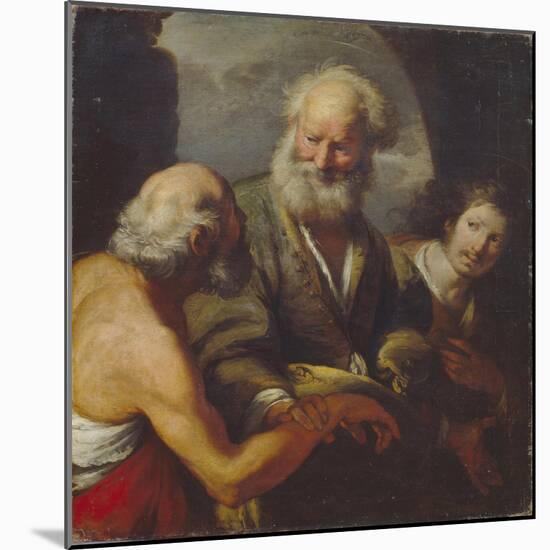 Saint Peter Healing a Paralytic-Bernardo Strozzi-Mounted Giclee Print