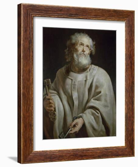 Saint Peter-Peter Paul Rubens-Framed Giclee Print