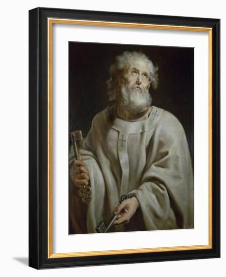 Saint Peter-Peter Paul Rubens-Framed Giclee Print