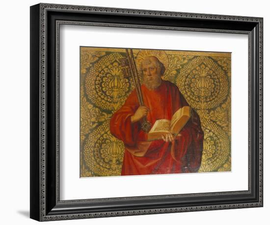 Saint Peter-The Master of Santa Maria del Campo-Framed Giclee Print