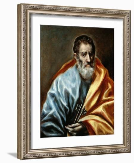 Saint Peter-El Greco-Framed Giclee Print