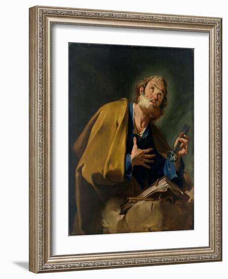 Saint Peter-Giovanni Battista Pittoni-Framed Giclee Print