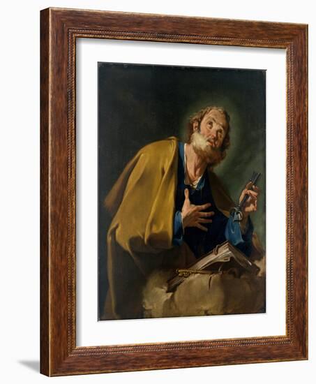 Saint Peter-Giovanni Battista Pittoni-Framed Giclee Print