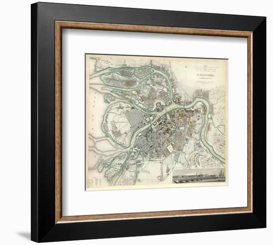 Saint Petersburg, Russia, c.1834-null-Framed Art Print