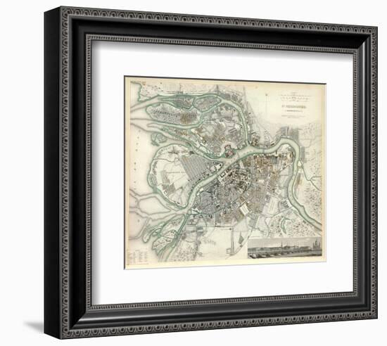 Saint Petersburg, Russia, c.1834-null-Framed Art Print