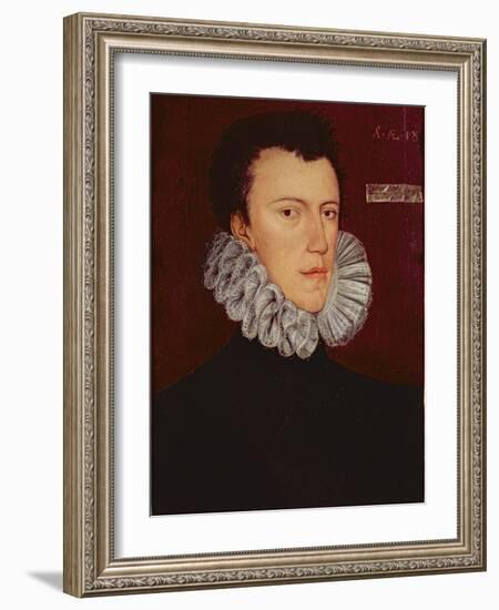 Saint Philip Howard, 13th Earl of Arundel-George Gower-Framed Giclee Print