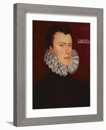 Saint Philip Howard, 13th Earl of Arundel-George Gower-Framed Giclee Print