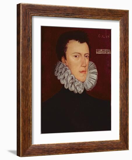 Saint Philip Howard, 13th Earl of Arundel-George Gower-Framed Giclee Print