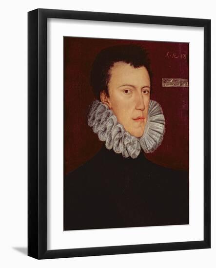 Saint Philip Howard, 13th Earl of Arundel-George Gower-Framed Giclee Print