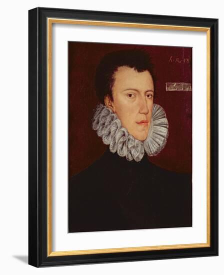 Saint Philip Howard, 13th Earl of Arundel-George Gower-Framed Giclee Print