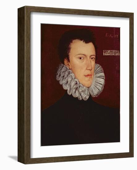 Saint Philip Howard, 13th Earl of Arundel-George Gower-Framed Premium Giclee Print