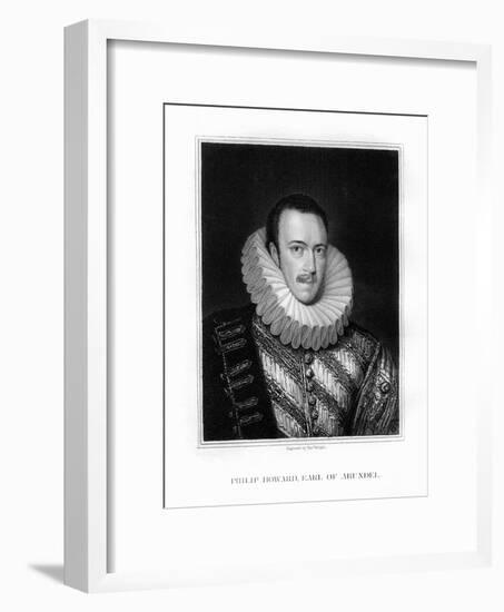 Saint Philip Howard, 20th Earl of Arundel, English Nobleman-T Wright-Framed Giclee Print