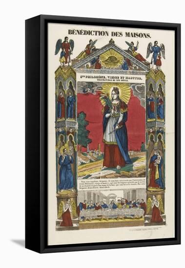 Saint Philomena, Virgin and Martyr, Blessing of Homes-null-Framed Premier Image Canvas