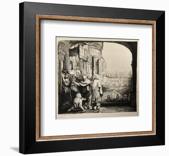 Saint Pierre Guerissant le Paralylique (B94)-Amand Durand-Framed Collectable Print